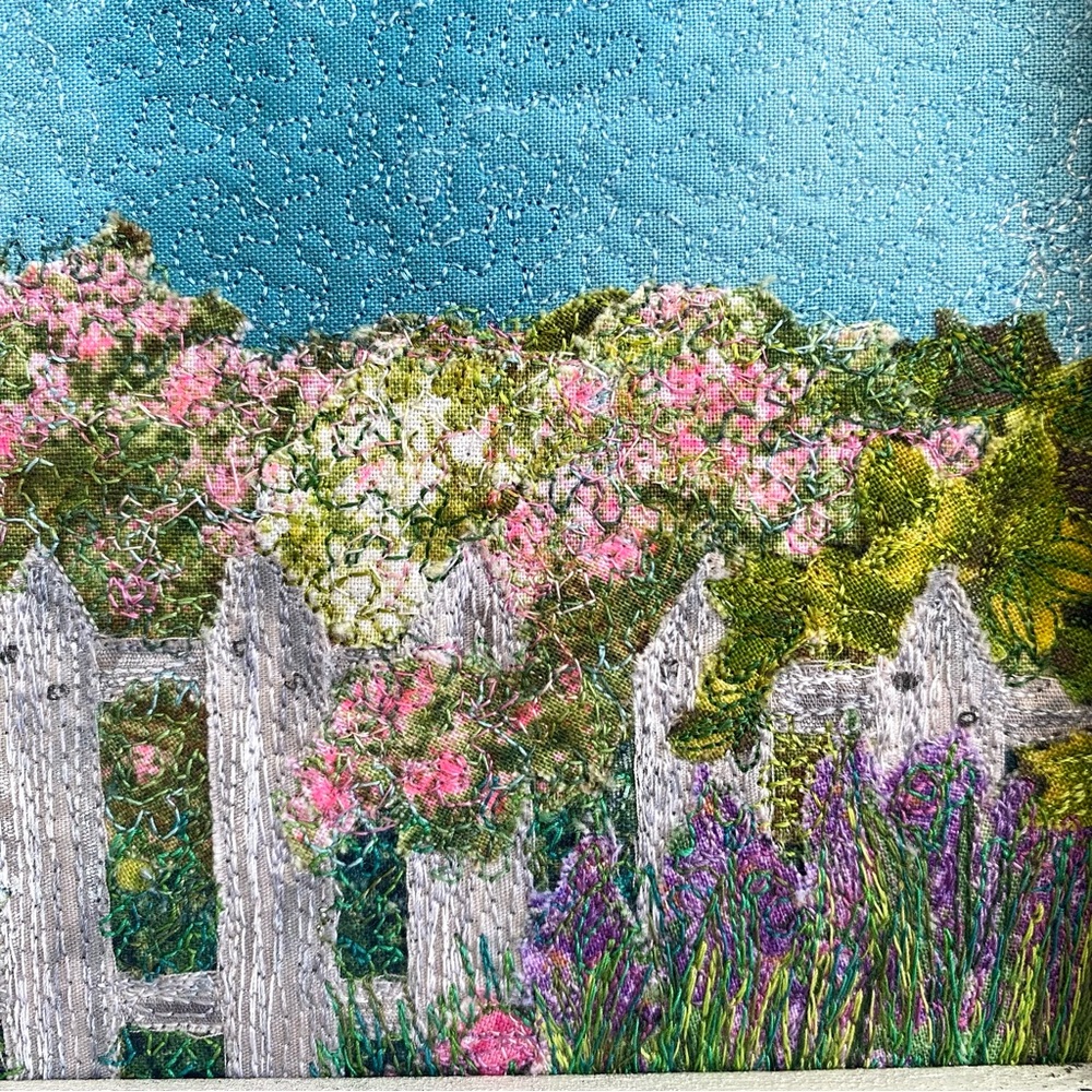 Fiber Art Landscape Scene By Ludmila Gancova Cottagecore Aesthetic